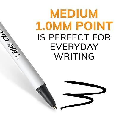 MEDIUM 1.0MM POINT IS PERFECT FOR EVERYDAY WRITING