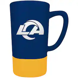 Great American Products - Los Angeles Rams Team Logo 16oz. Laser Etched Jump Mug - Multicolor