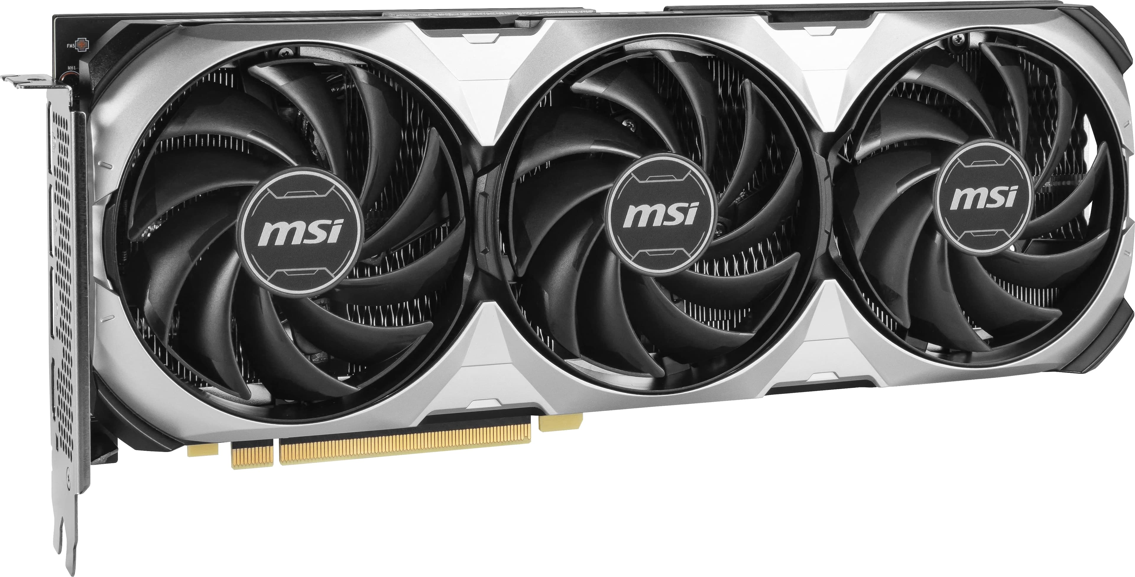 Alt View 12. MSI - NVIDIA GeForce RTX 4070 SUPER 12GB VENTUS 3X OC 12GB GDDR6X PCI Express 4.0 Graphics Card - Black.