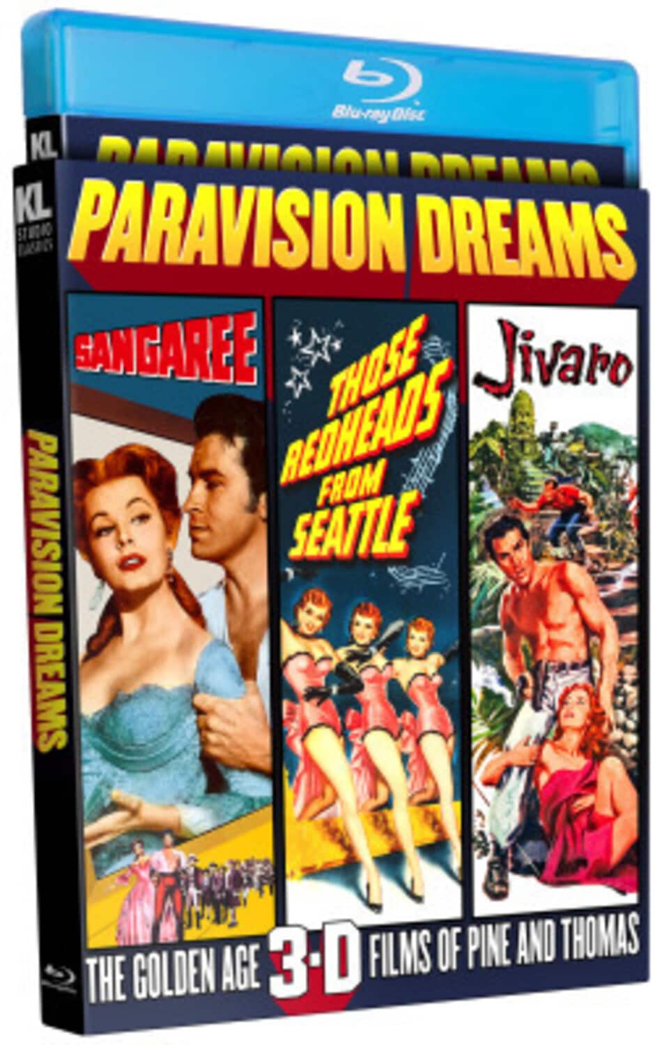 Paravision Dreams: The Golden Age 3-D Films of Pine and Thomas  - BLU-RAY