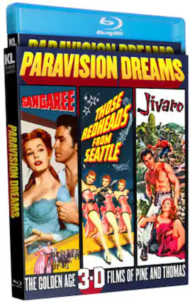 Front. Paravision Dreams: The Golden Age 3-D Films of Pine and Thomas - BLU-RAY.