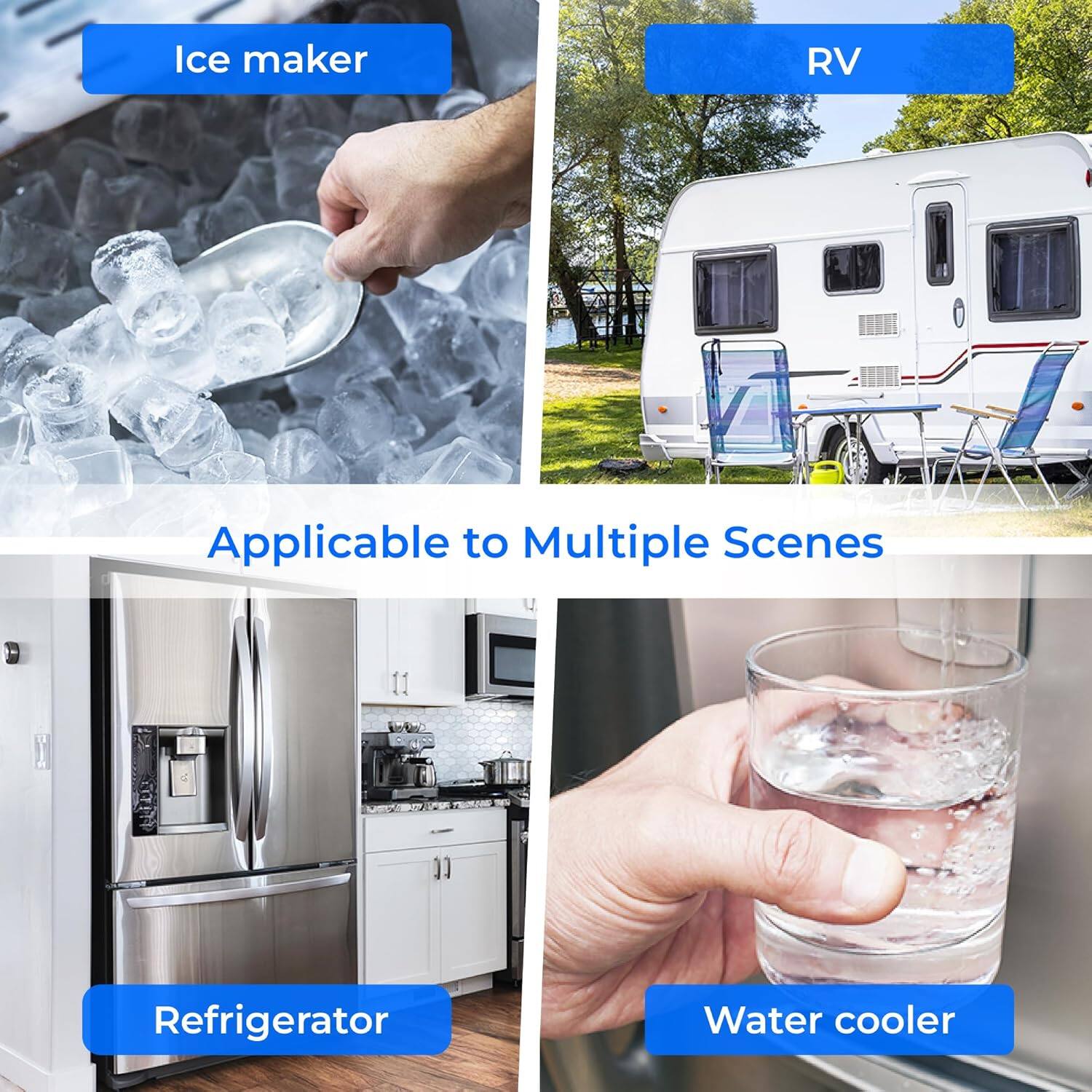 Ice maker RV Applicable to Multiple Scenes Refrigerator Water cooler