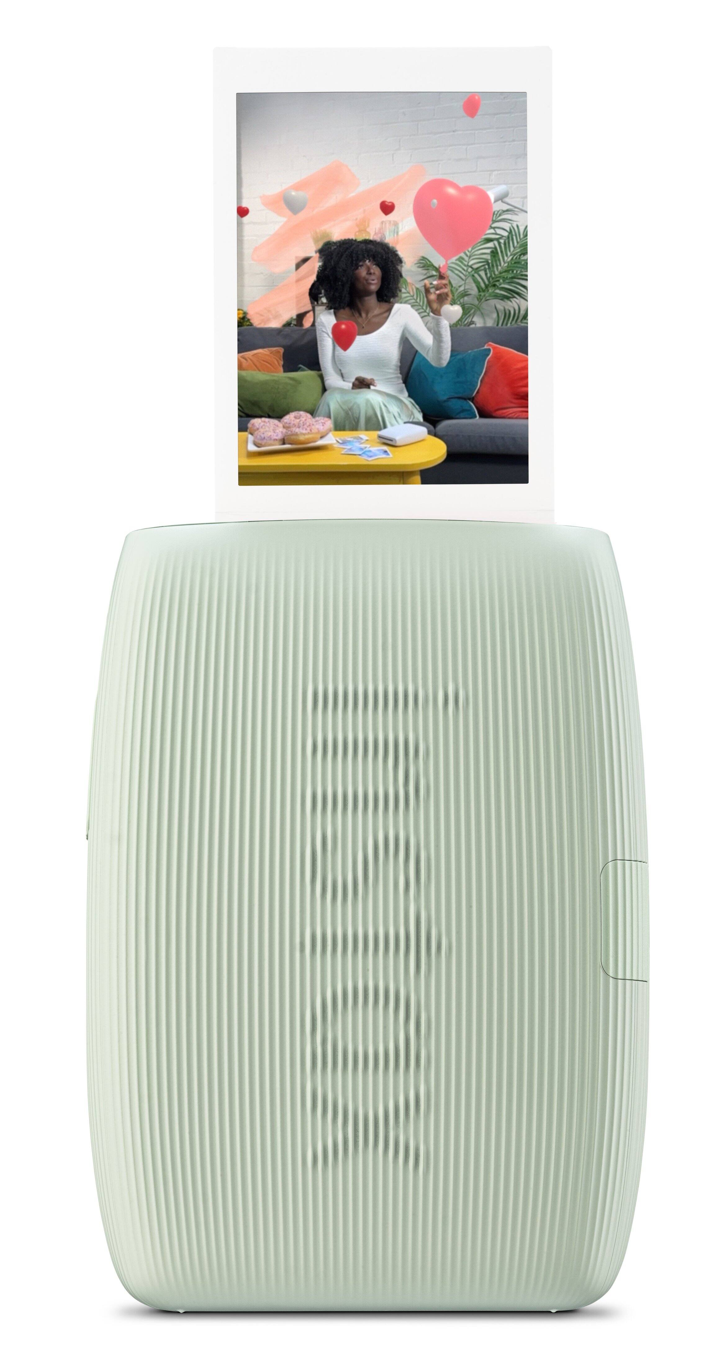 Alt View 16. Fujifilm - instax mini Link 3 Smartphone Printer - Sage Green.