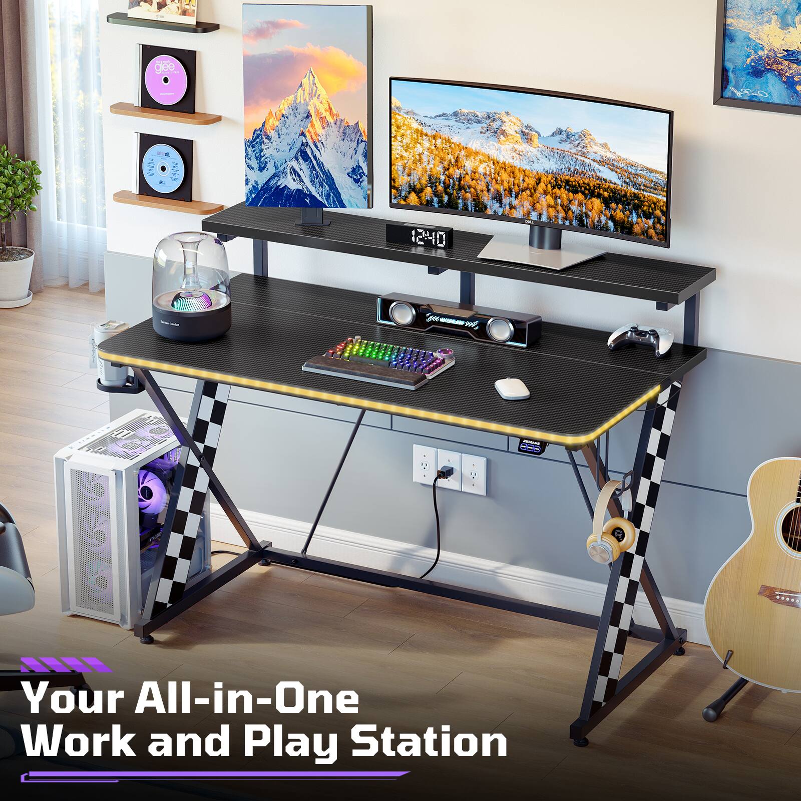 Your All-in-One Work and Play Station