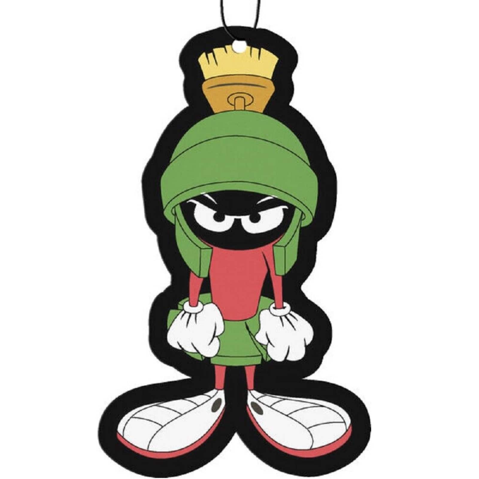 Spoontiques - Looney Tunes Marvin The Martian Air Freshener 3 Pack New Car Scent - Multicolor