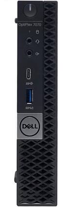 Dell - Refurbished Excellent - Optiplex 7070 Micro i5-9500T 32GB 512GB SSD Windows 11 Pro - Black