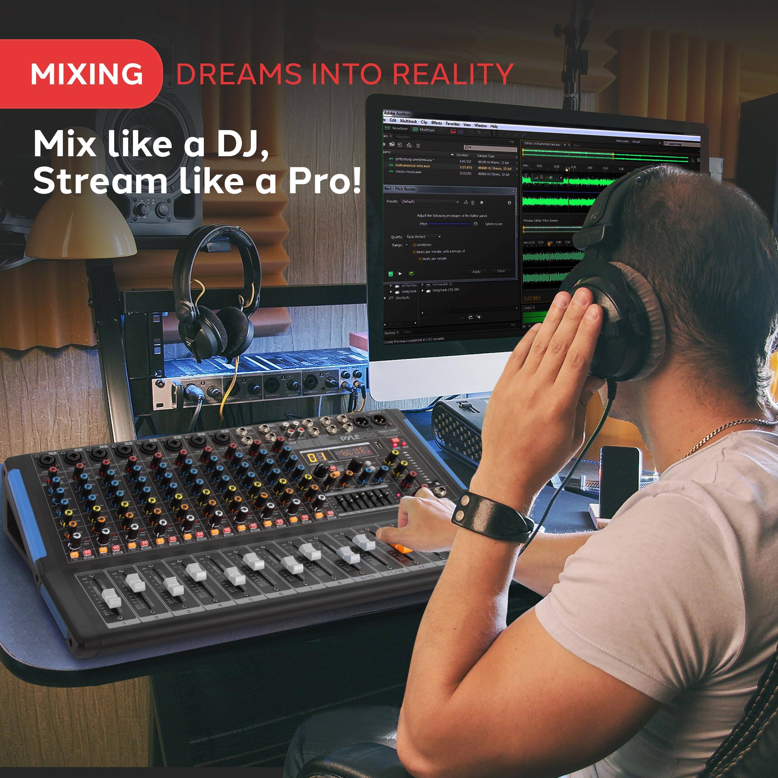 MIXING DREAMS INTO REALITY

Mix like a DJ, Stream like a Pro!