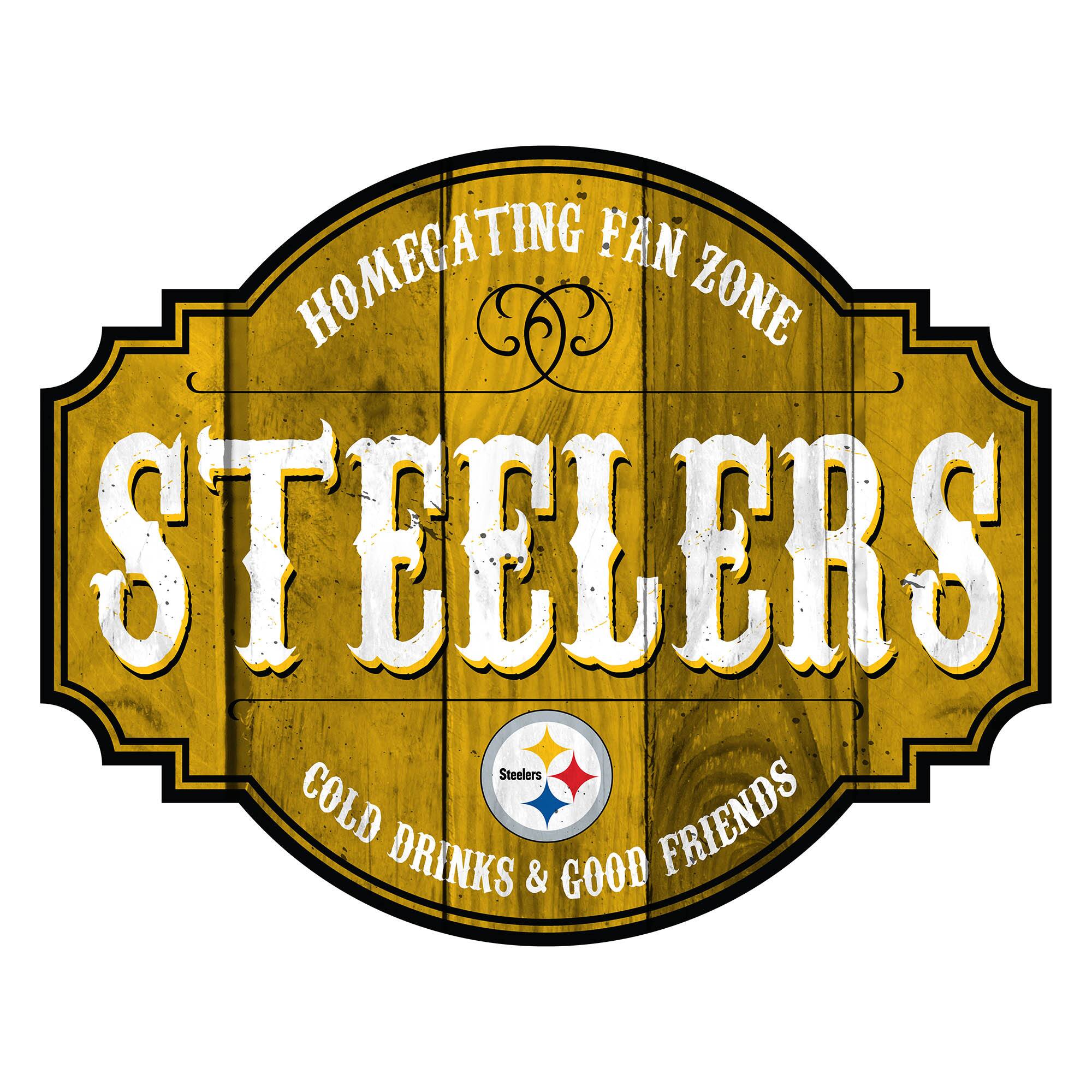 Pittsburgh Steelers 24'' Homegating Tavern Sign