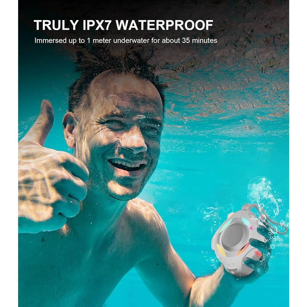 TRULY IPX7 WATERPROOF  
Immersed up to 1 meter underwater for about 35 minutes