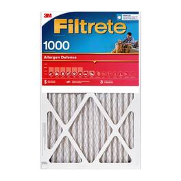 Filtrete - 20 in. W X 30 in. H X 1 in. D 1000 MPR Pleated Allergen Air Filter 1 pk