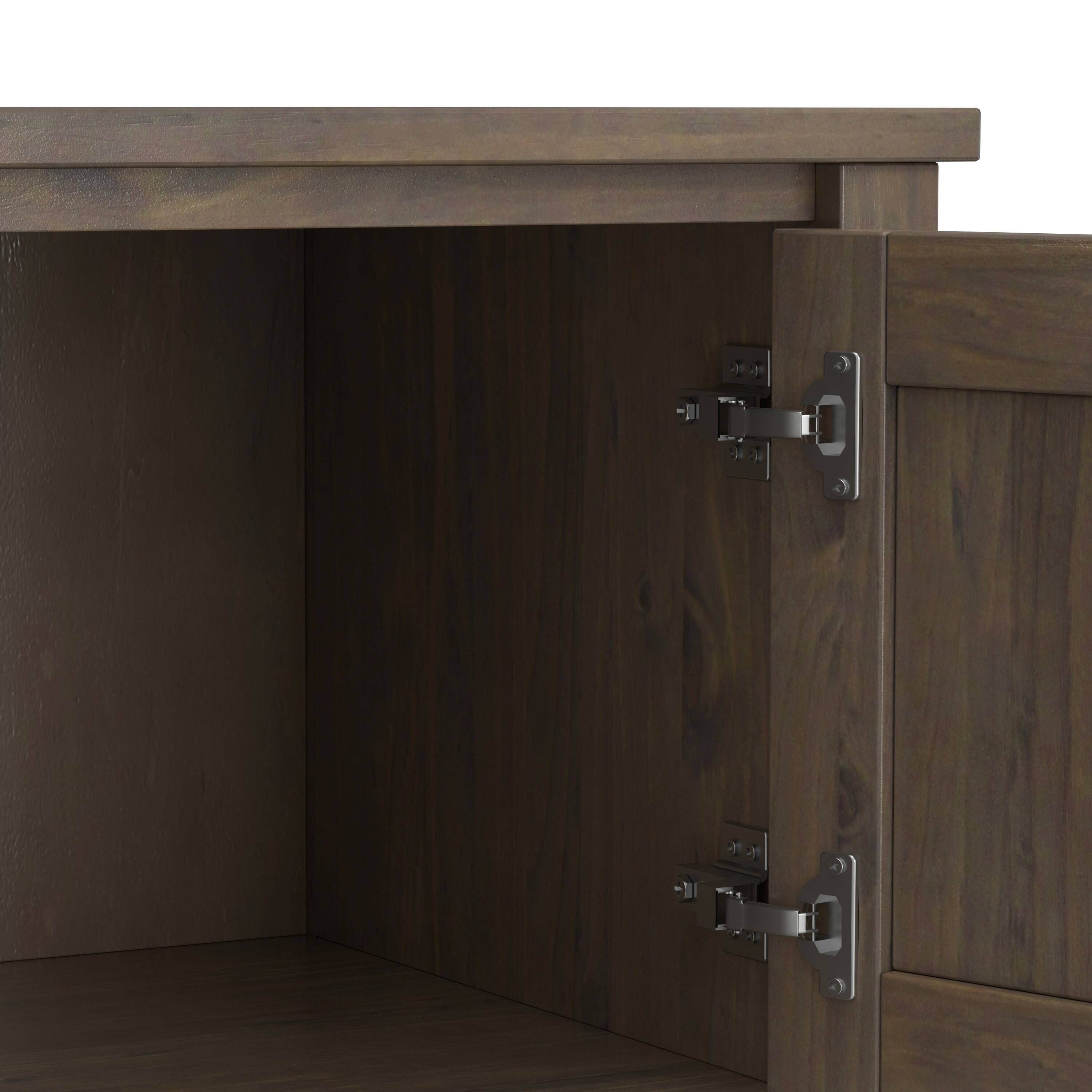Alt View 8. Simpli Home - Ela SOLID WOOD 48 inch Wide Transitional Console Table in Smoky Brown - Smoky Brown.