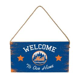Evergreen Enterprises - 6" x 11" Welcome Home Wood Wall Sign with Rope Hanger - Multicolor