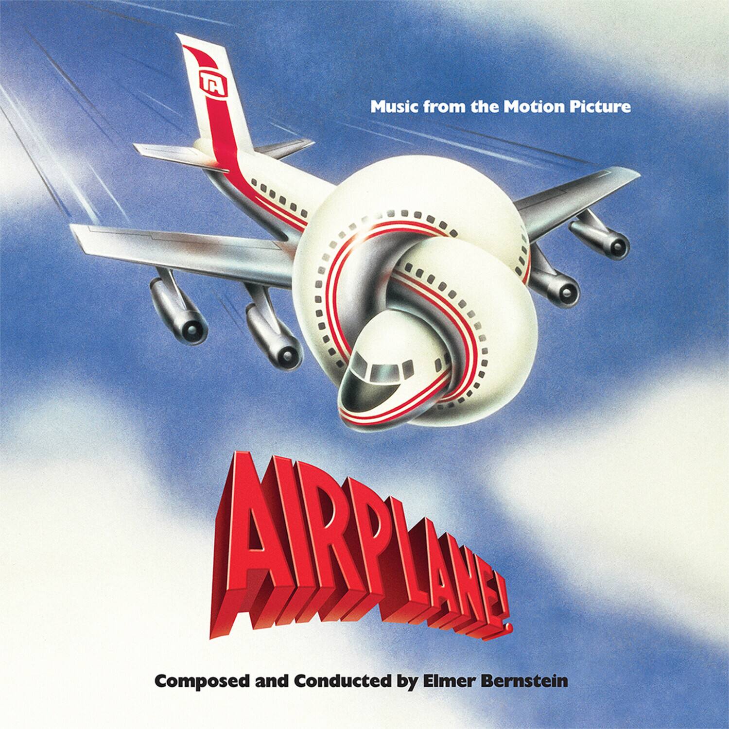 Front. Elmer Bernstein - Airplane (Original Soundtrack)   - VINYL LP.
