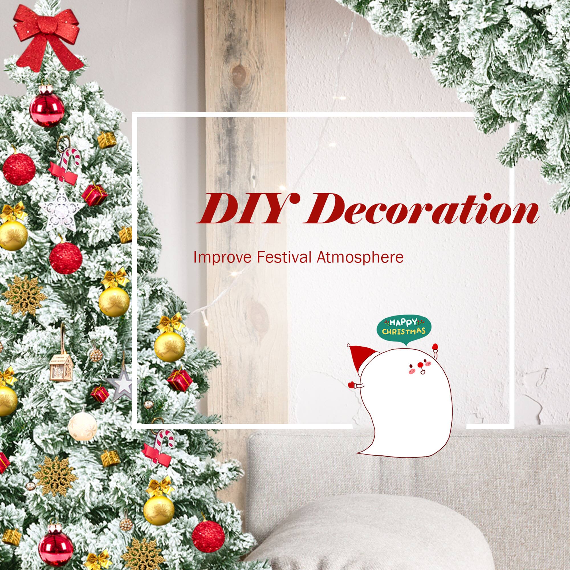 DIY Decoration  
Improve Festival Atmosphere  

HAPPY CHRISTMAS