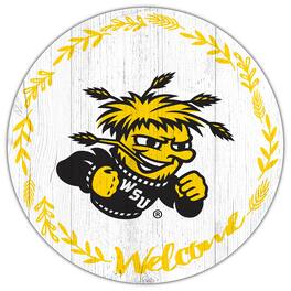 Fan Creations - Wichita State Shockers 12" Welcome Circle Sign - Multicolor