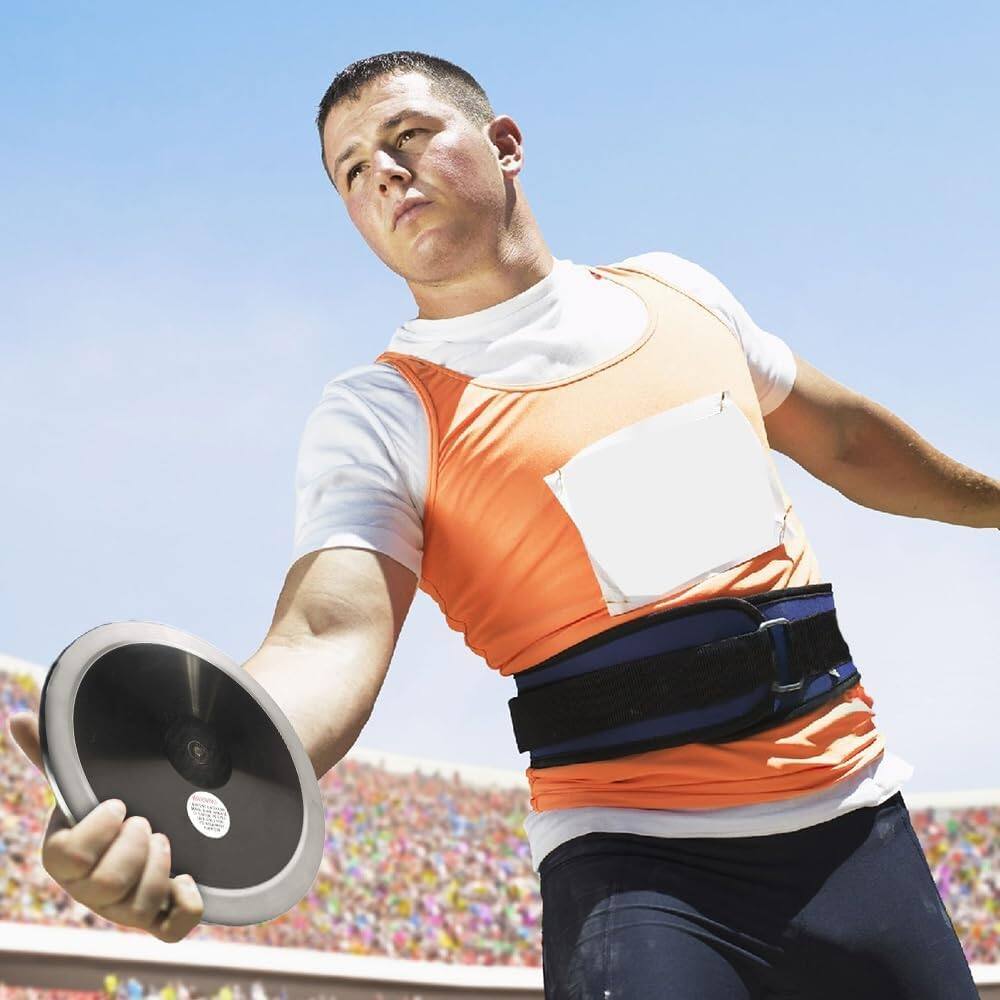 Alt View 4. Amber Sporting Goods - Amber Fight Gear Grand Prix Discus IAAF Certified Training Discus, 85% Rim Weight, ABS Plates, 2kg - Multicolor.