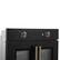 Alt View 6. Forno Appliances - Asti 30" 3.68 Cu. Ft. Electric True Convection Single Wall Oven with French Doors - Black.