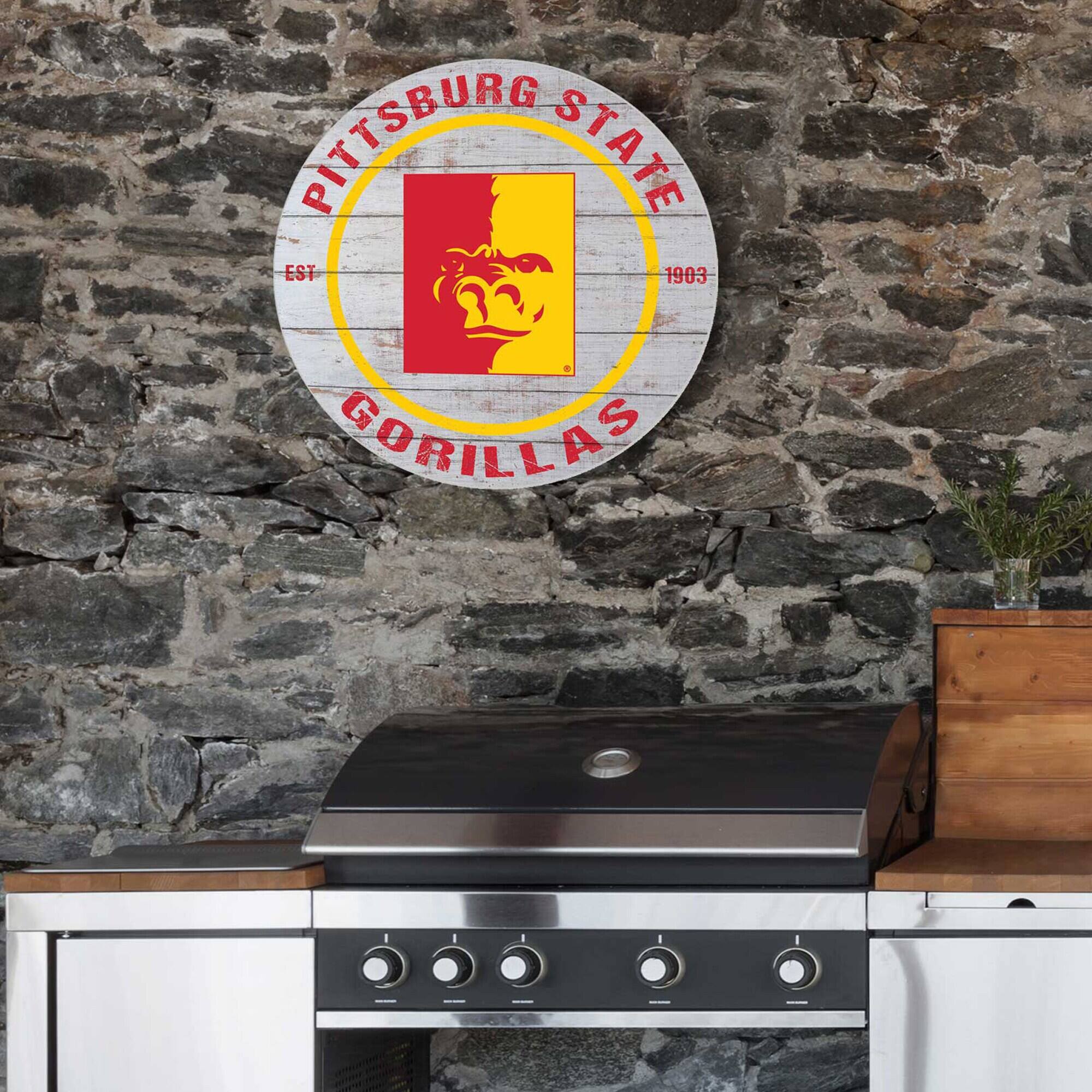 PITTSBURG STATE  
EST 1903  
GORILLAS