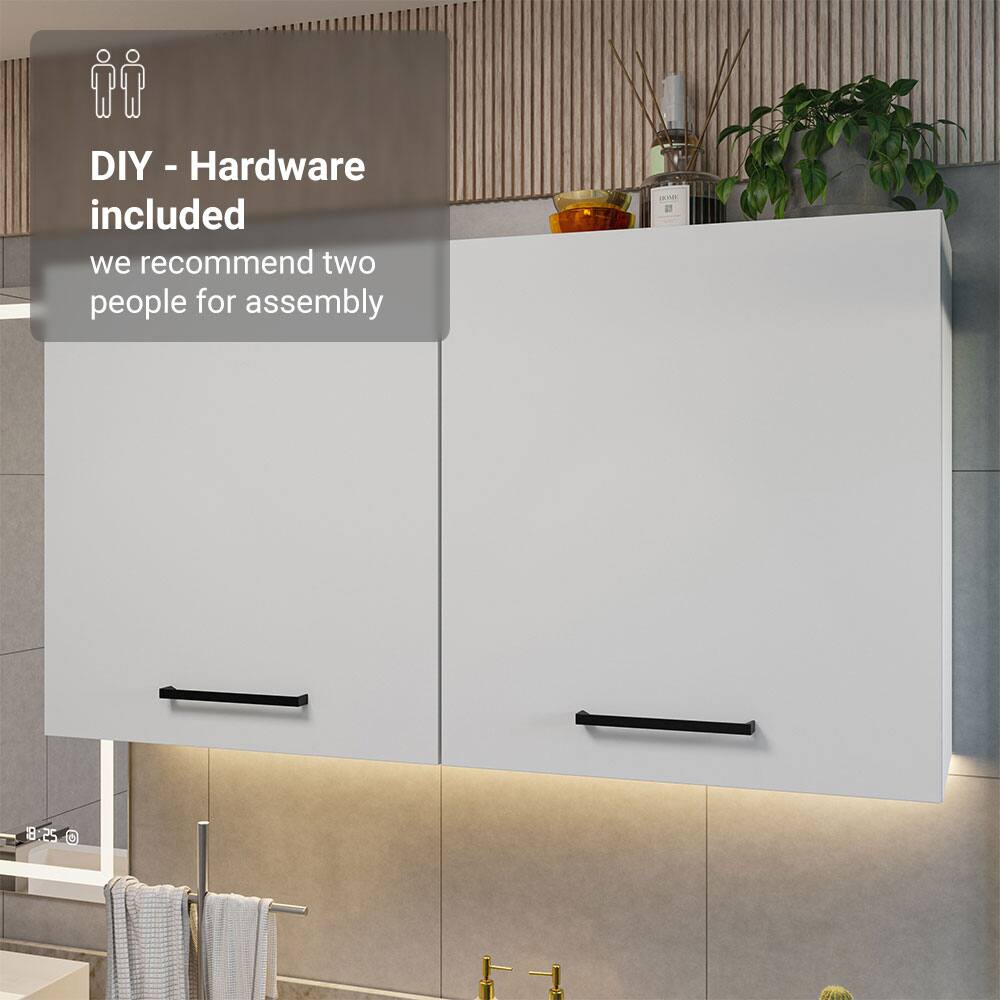 DIY - Hardware included  
we recommend two people for assembly