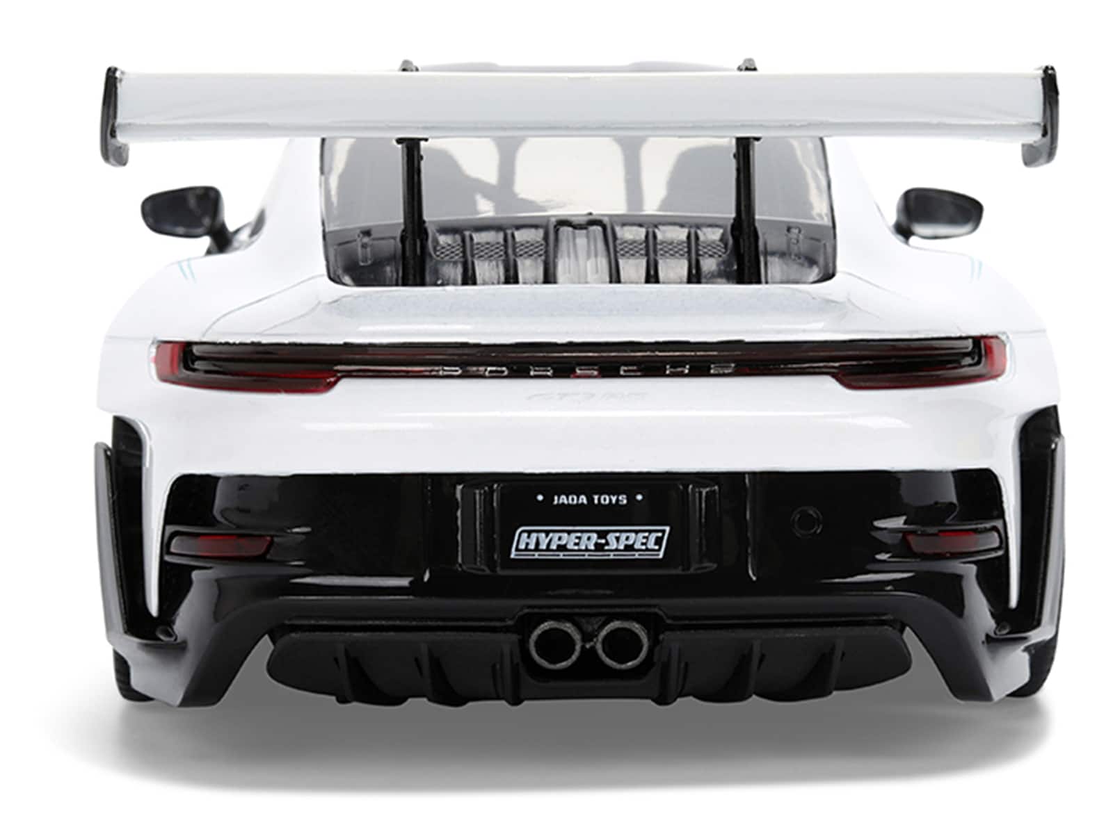 Porsche 911 GT3 RS (992) #12 White with Blue Stripes and Carbon