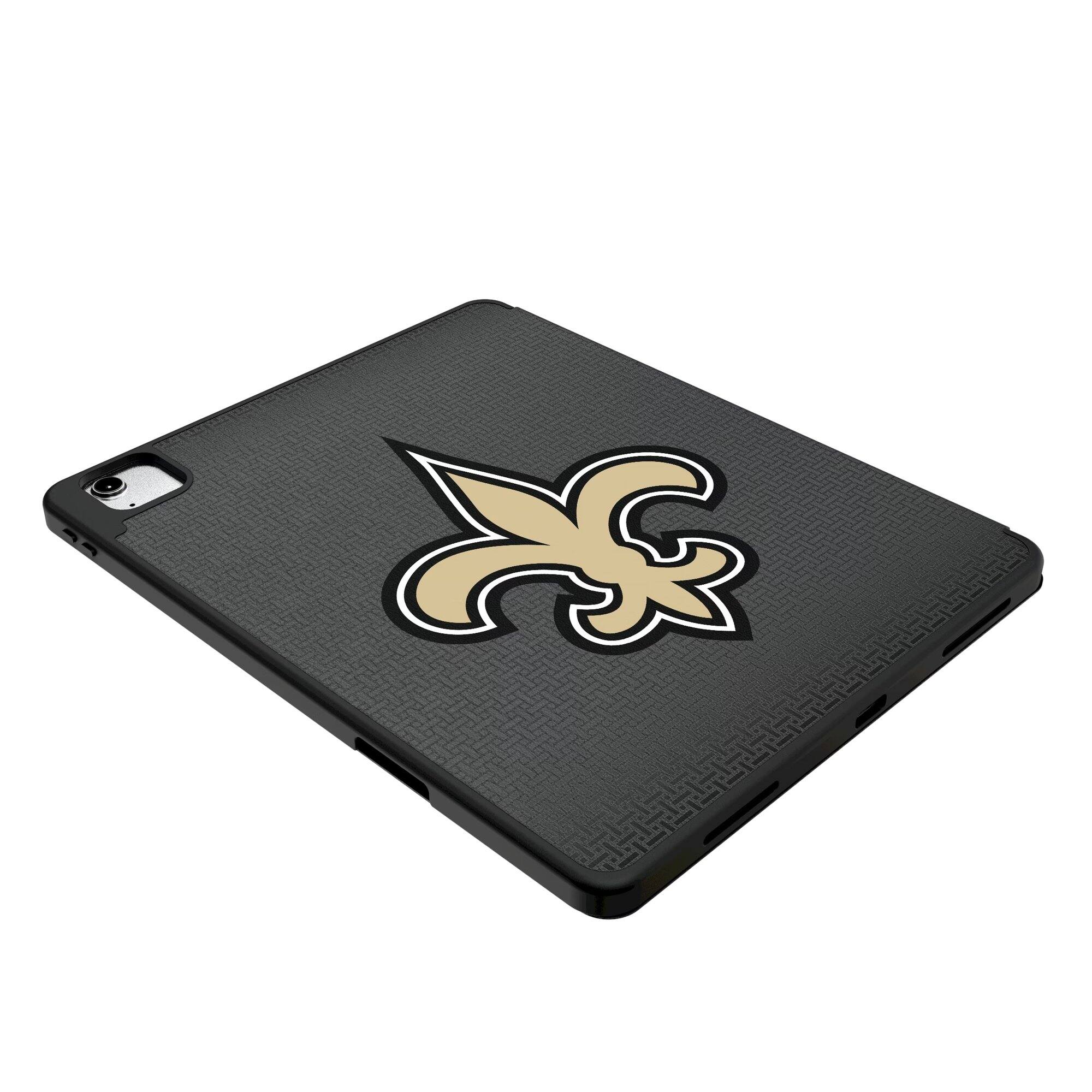 Alt View 2. Keyscaper - New Orleans Saints iPad Case - 13in Pro M4 - Black.
