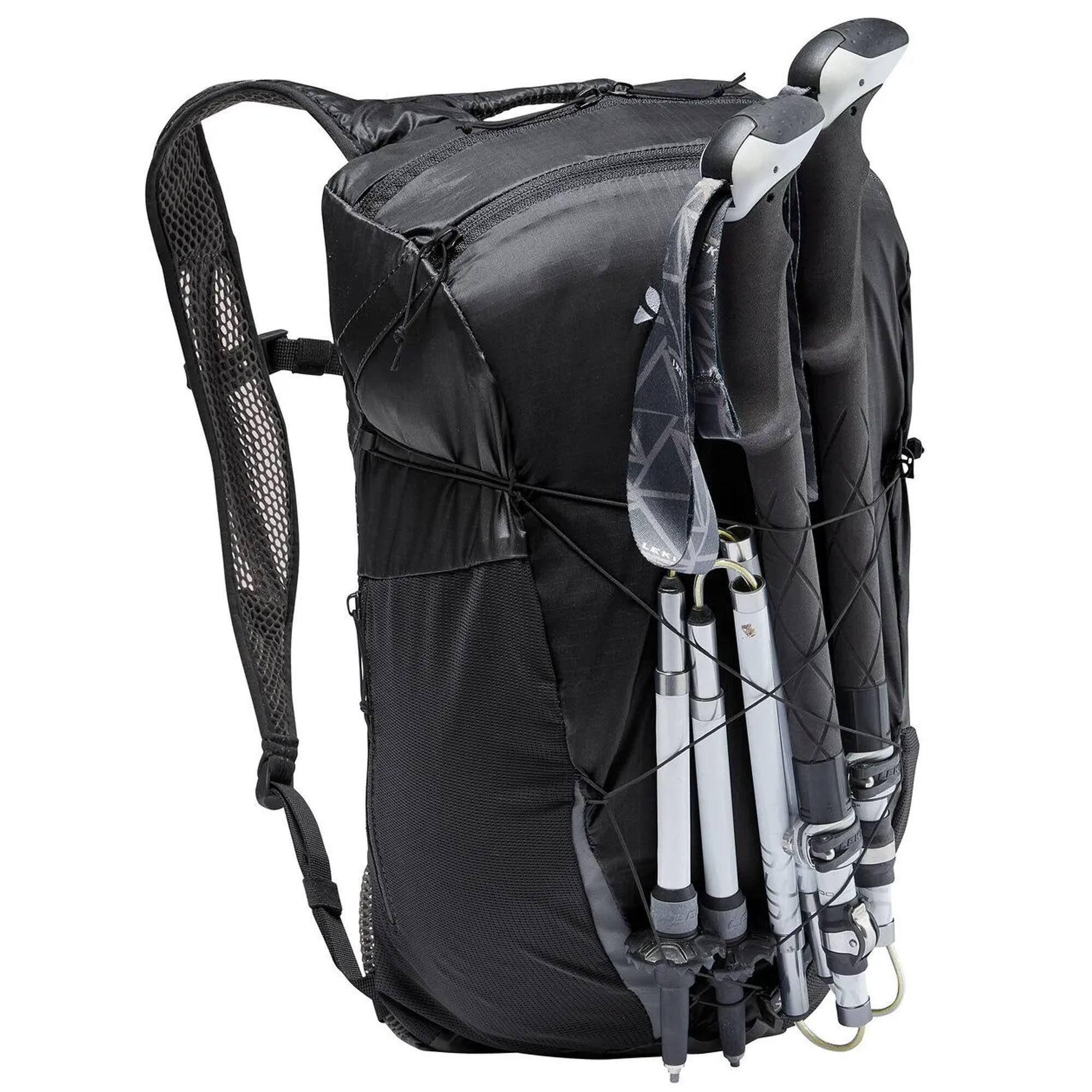 Alt View 4. VAUDE - Vaude Uphill 16 Lightweight Backpack - Black - Black.