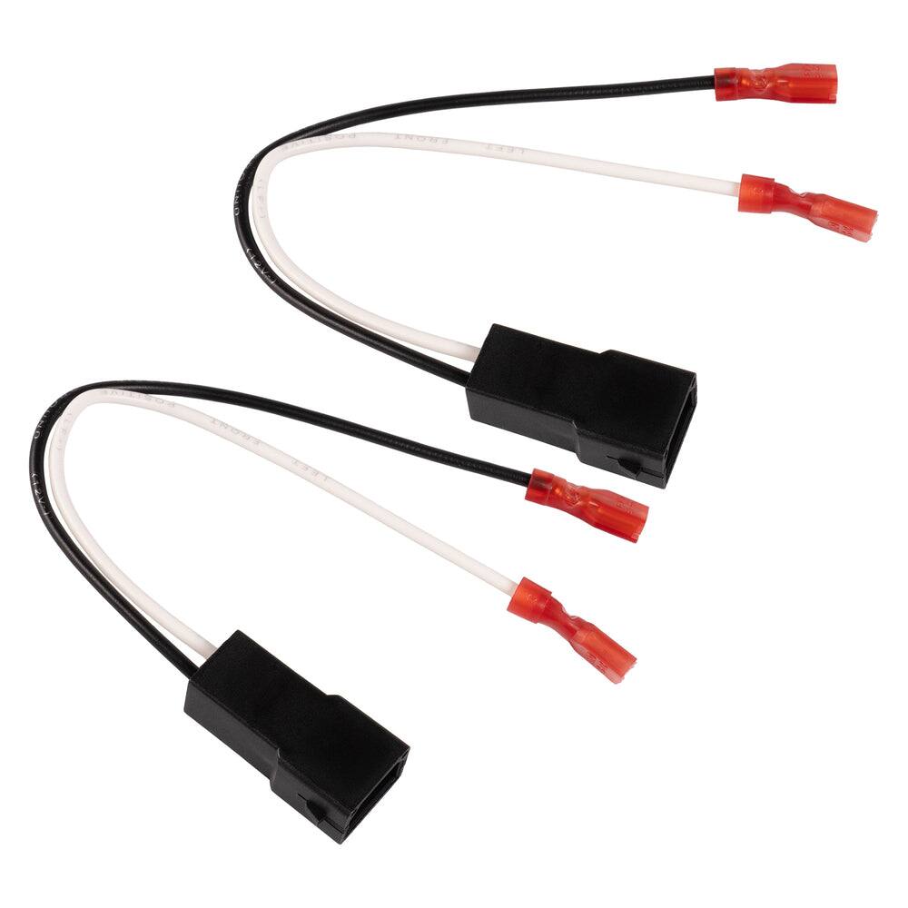Front. NVX - NSH-9003 Speaker Harness for 1994-2005 Audi - Black.