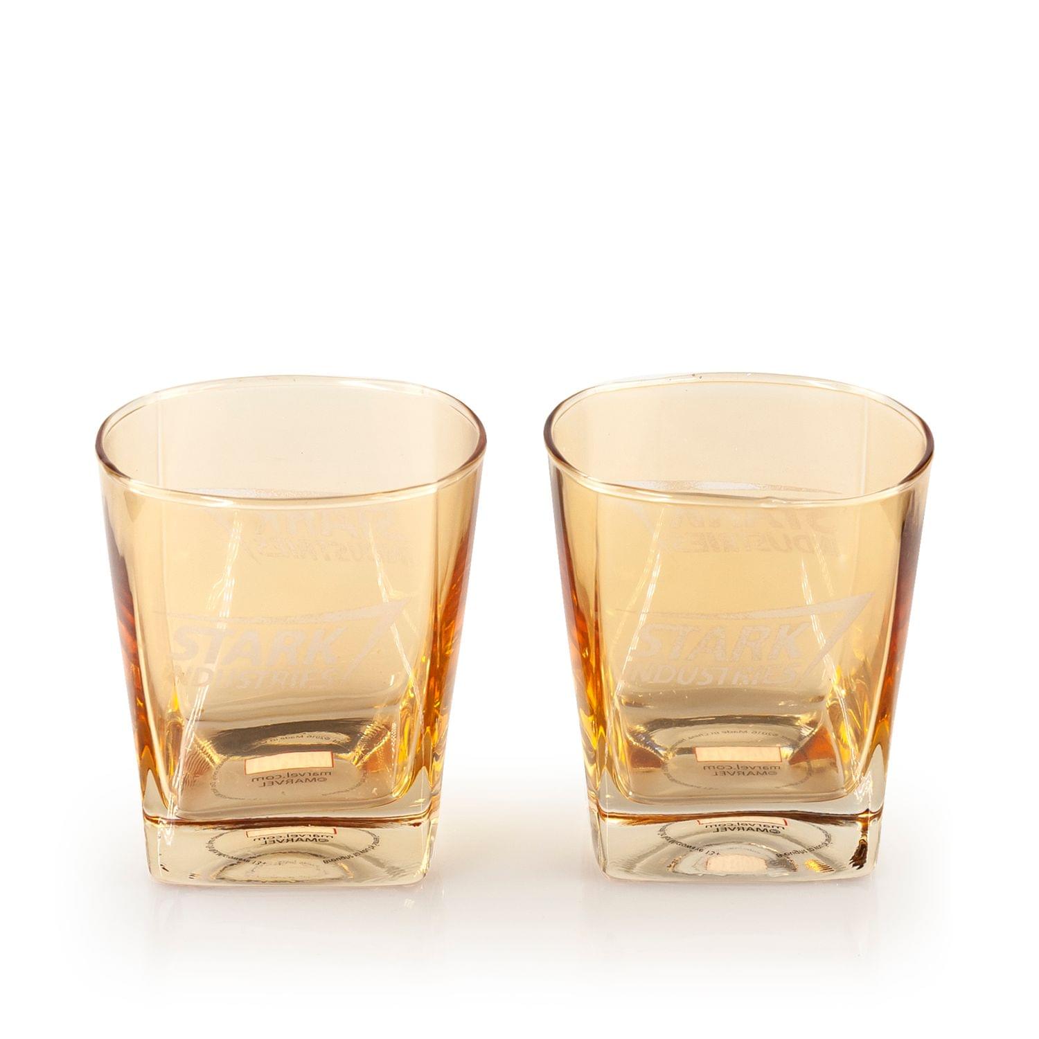 Marvel - Studios Action Figures Iron Man Stark Industries Tumbler Set | 2 Pack - Clear