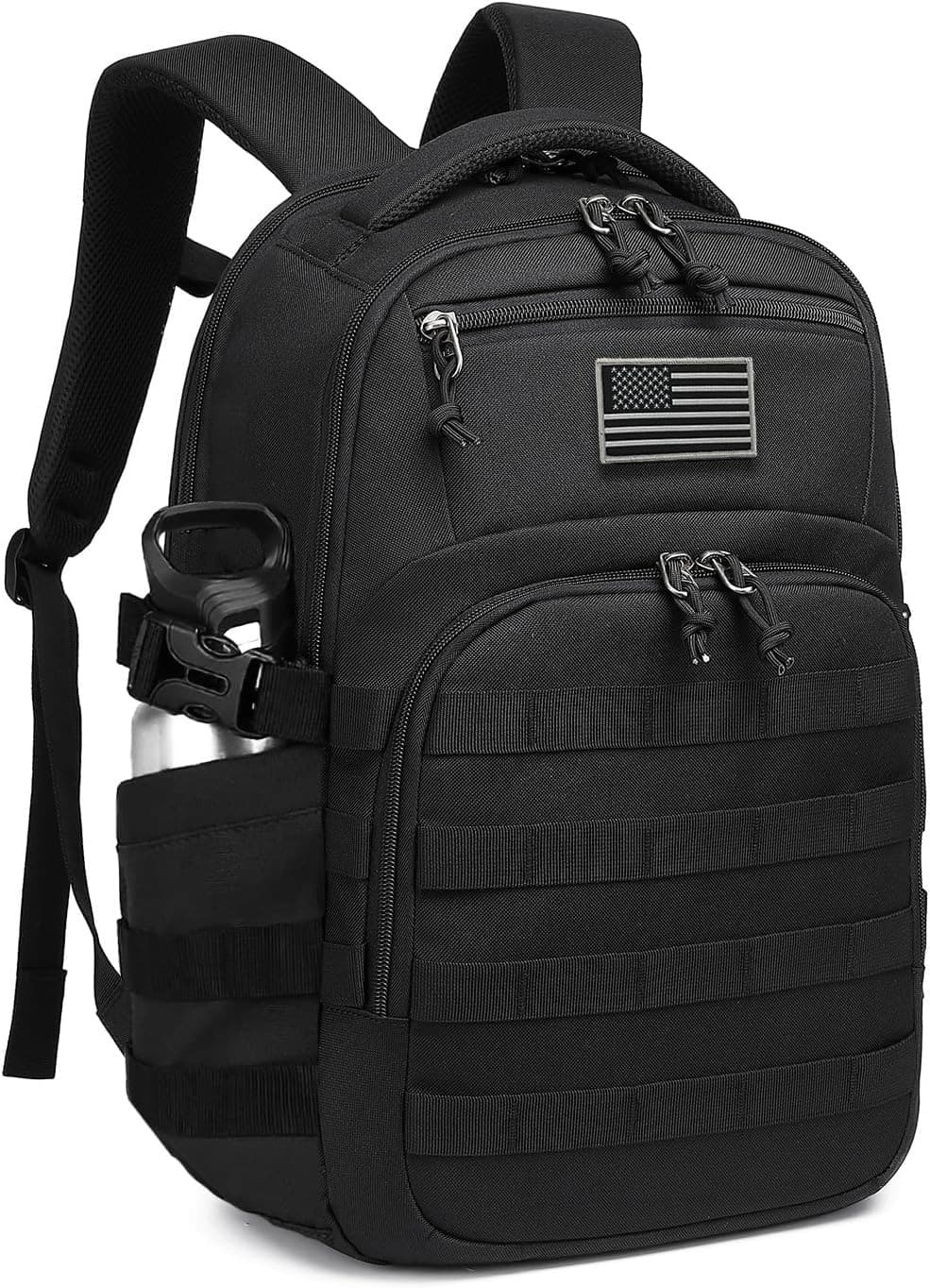 ZUQIETA - Compact Men's Tactical Backpack - Black