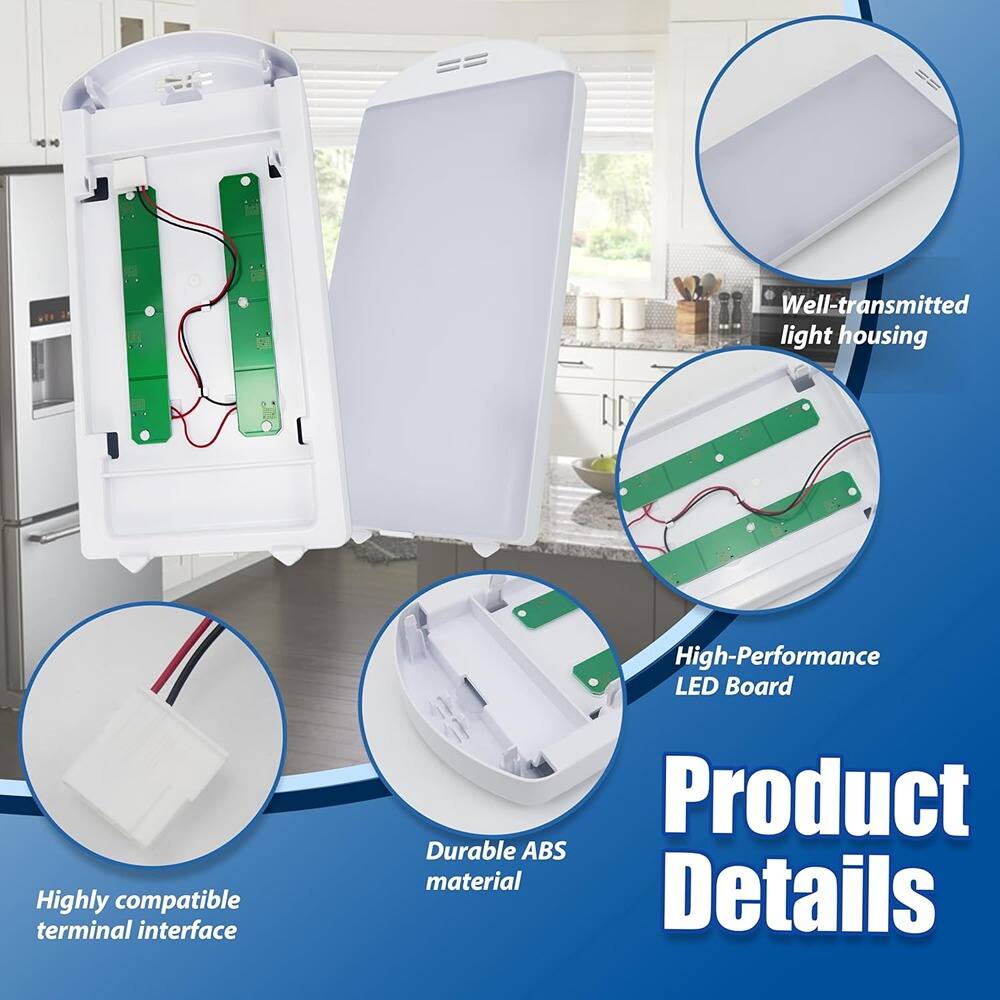 Product Details

- Well-transmitted light housing
- High-Performance LED Board
- Highly compatible terminal interface
- Durable ABS material