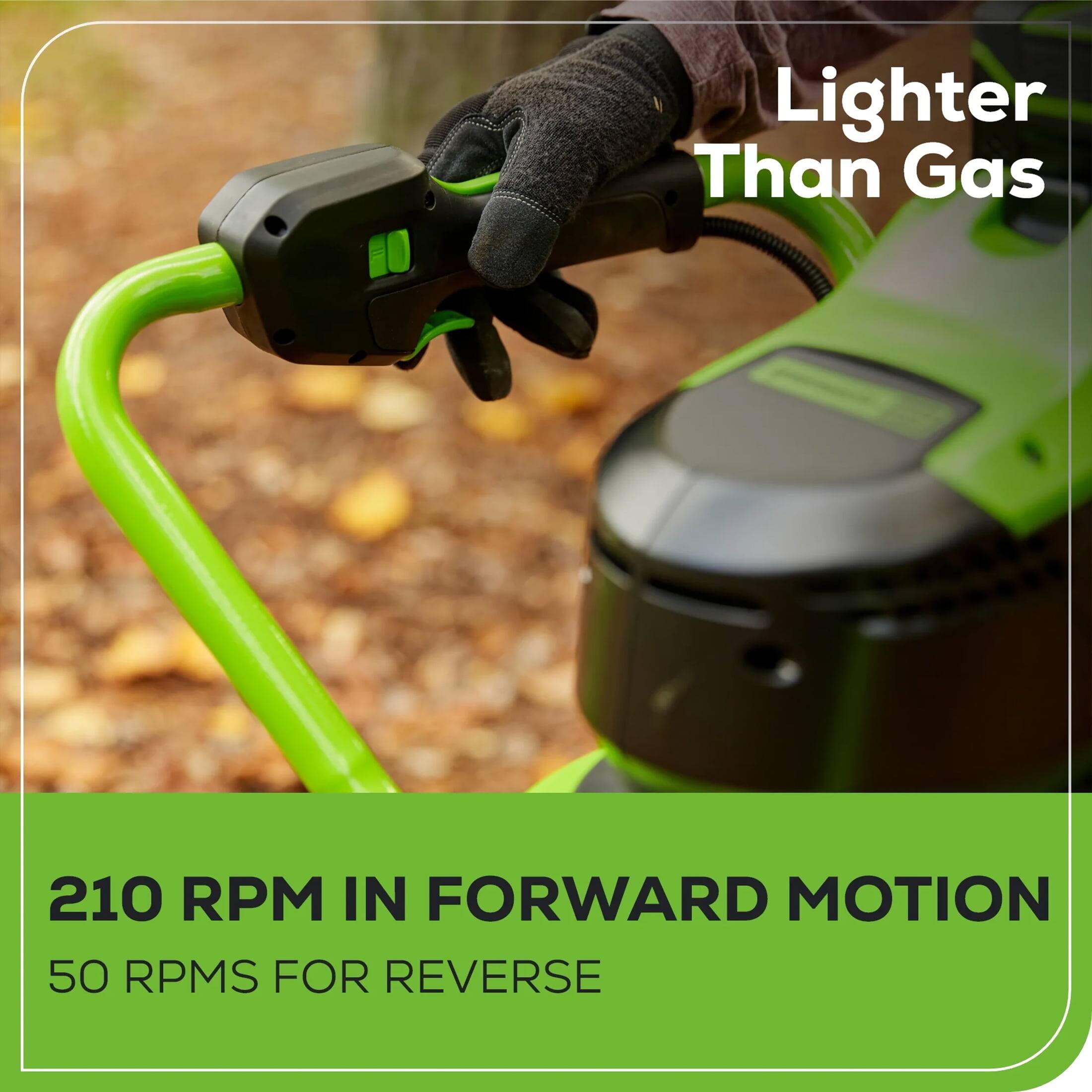 Lighter Than Gas

210 RPM IN FORWARD MOTION  
50 RPMS FOR REVERSE