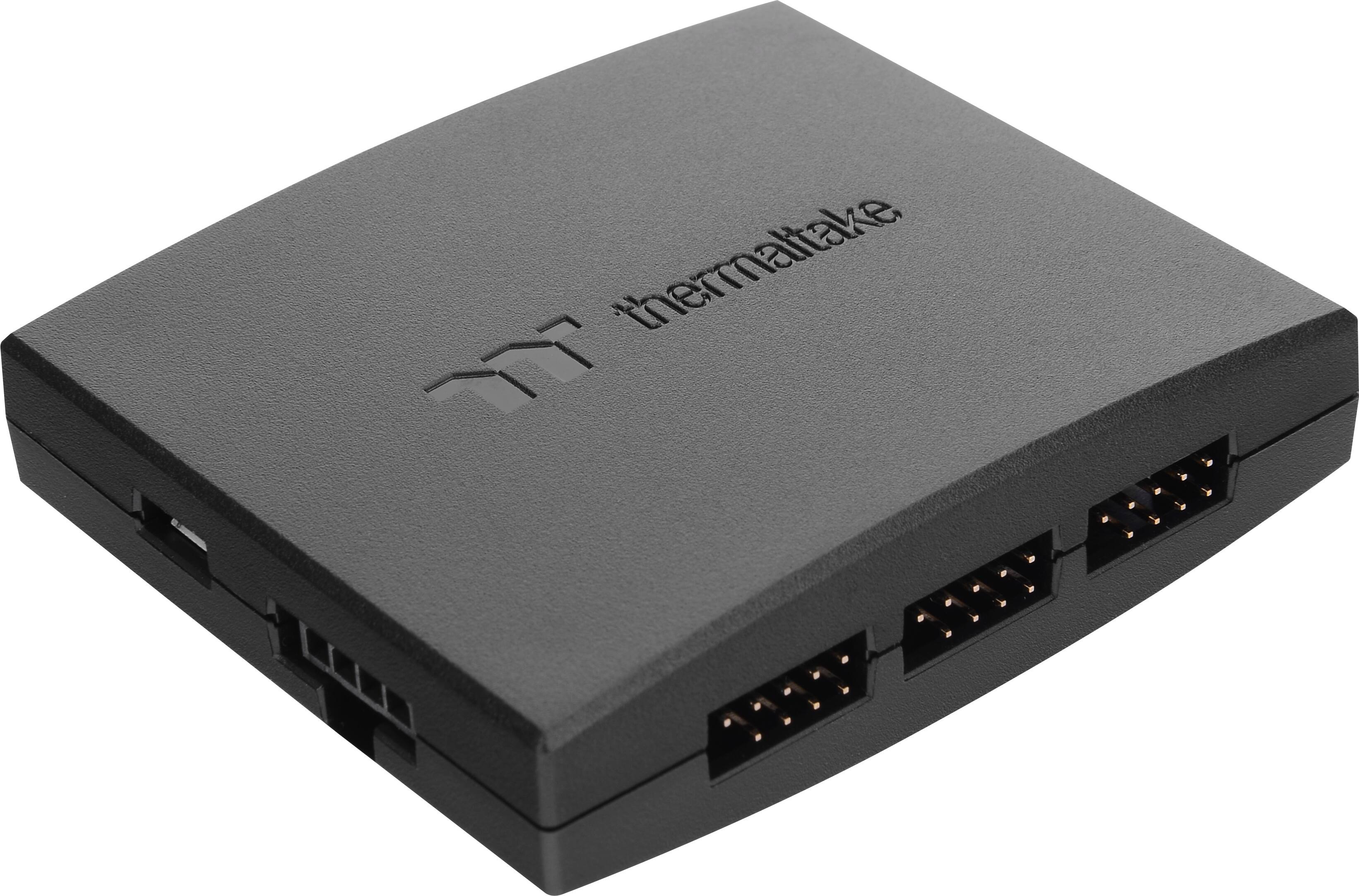 Alt View 29. Thermaltake - SWAFAN EX14 RGB PC Cooling Fan TT Premium Edition (3-Pack) - White.