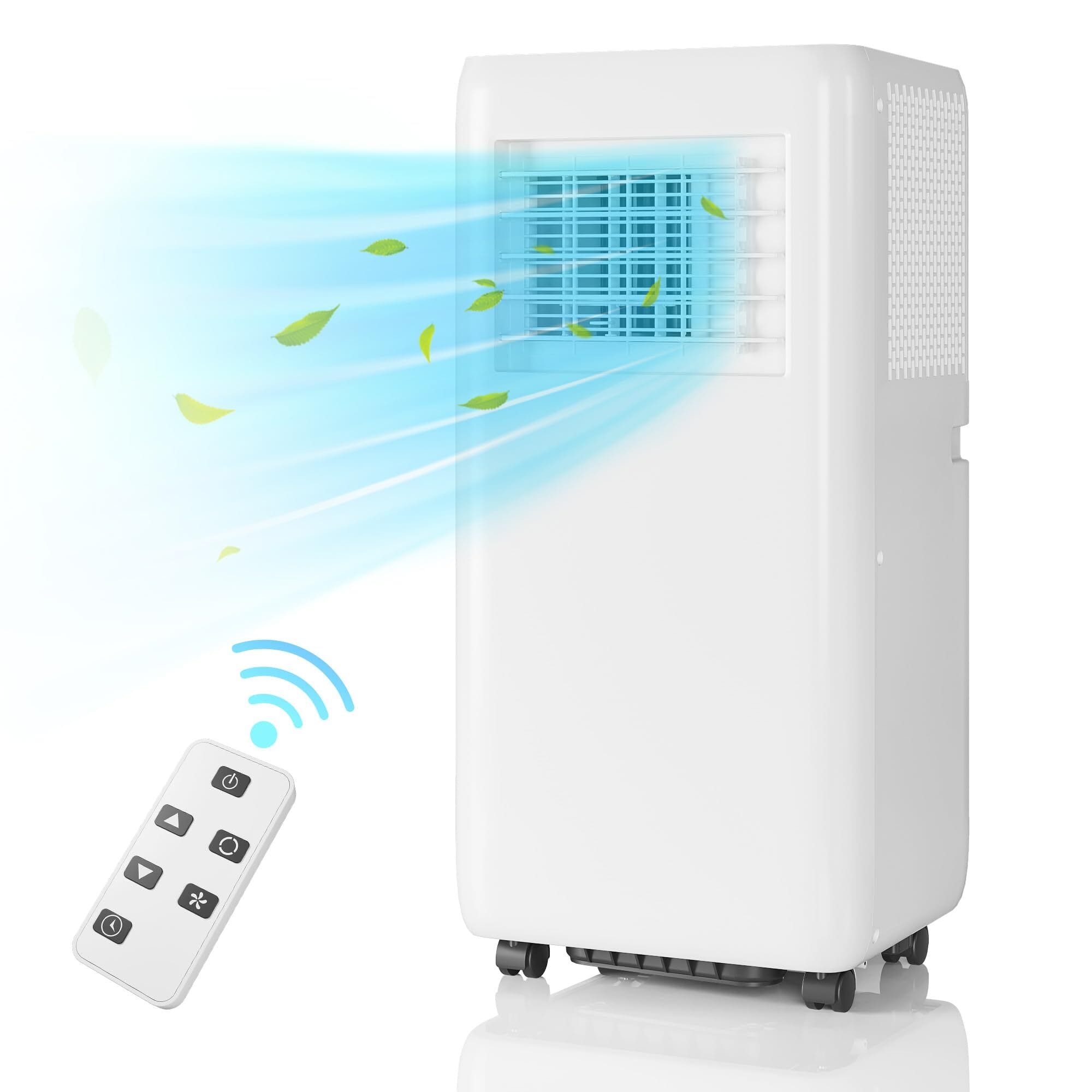 GARVEE - 10000 BTU Portable Air Conditioner 3-In-1 Smart AC Unit with LED Display-450 Sq.Ft