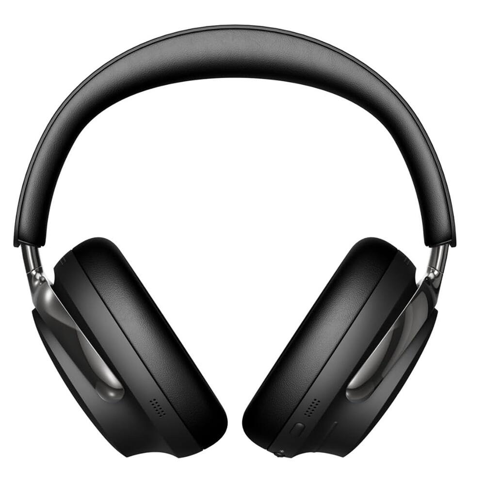 Back. Bose - QuietComfort Ultra Headphones 2nd Gen Over-Ear Wireless + Extra Earpads Package - Black.
