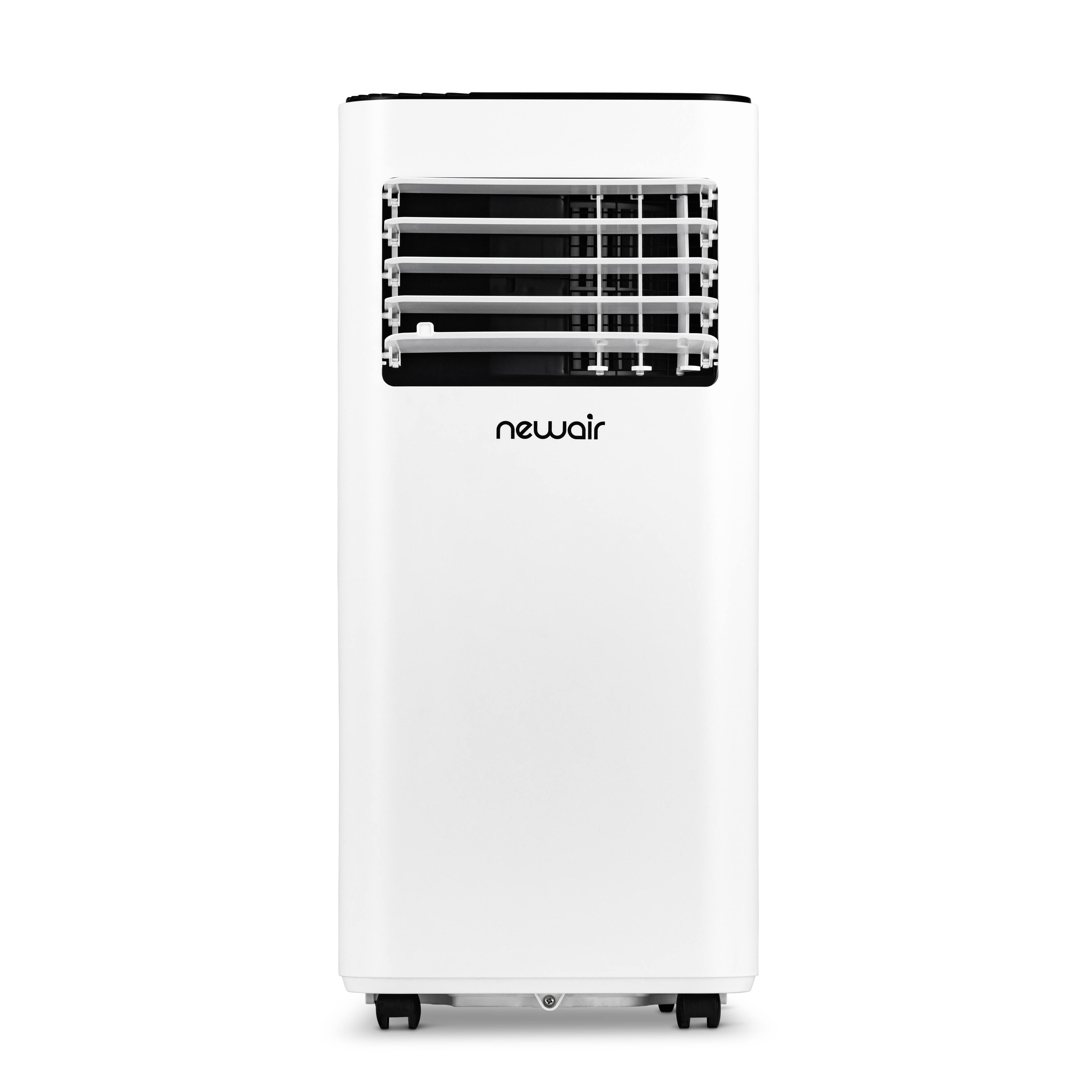 Alt View 7. NewAir - NewAir Portable Air Conditioner 8000 BTUs 5000 BTU DOE Cools up to 400 sq ft - White.