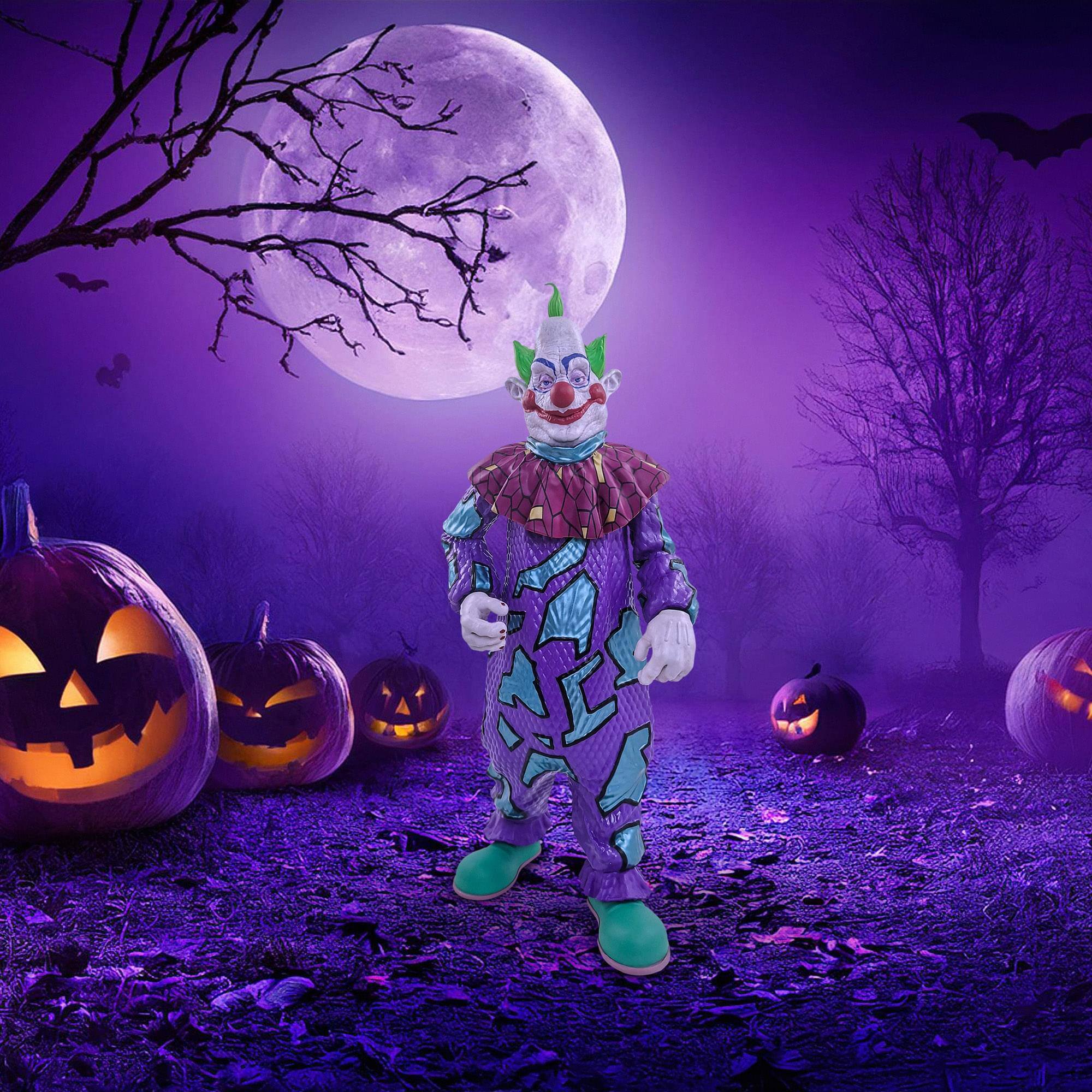 Alt View 1. Trick or Treat Studios - Killer Klowns from Outer Space Scream Greats 8-Inch Figure | Jumbo - Purple.