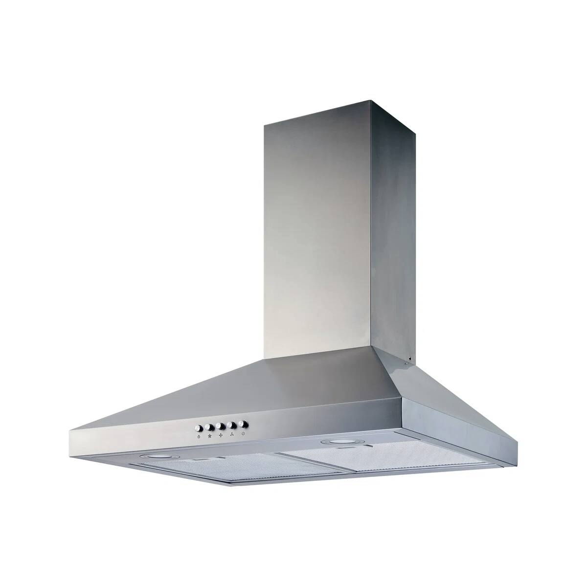 Back. Winflo - Winflo 30 inch Convertible 300 CFM Stainless Steel Wall Mount  Range Hood - Stainless Steel.