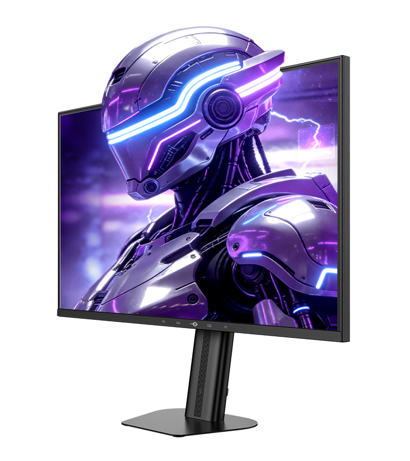 Front. Titan-army - KF271S PLUS 27 inch QHD Gaming Monitor, Fast IPS 2560×1440, 240Hz, 1ms, HDR400, FreeSync & G-SYNC, DisplayPort & HDMI.