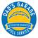 DAD'S GARAGE
SATISFACTION GUARANTEED
FULL SERVICE