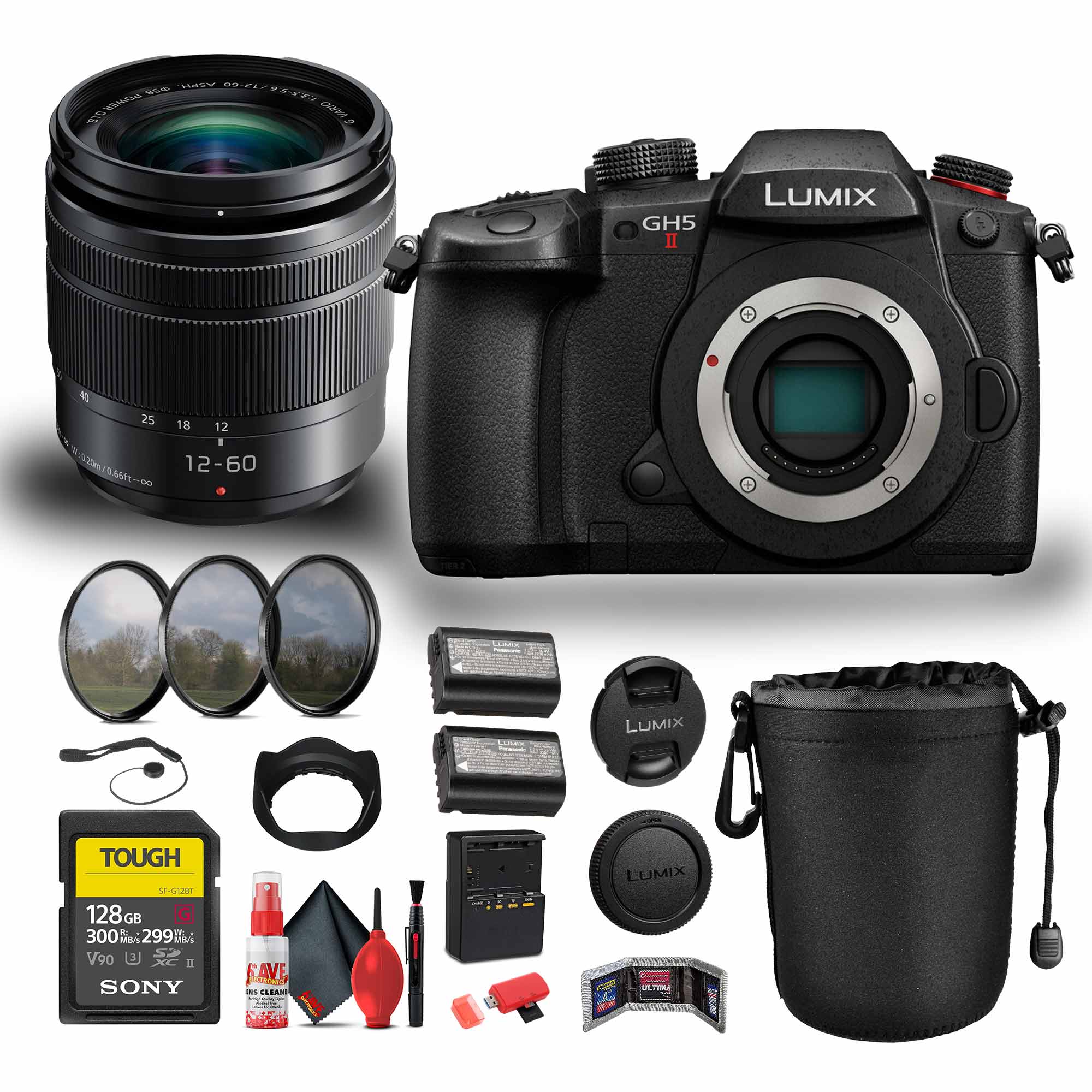 Panasonic LUMIX GH5 Mirrorless 4K Photo Digital Camera (Body Only