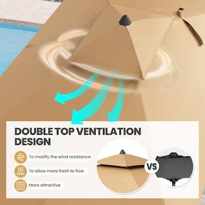 DOUBLE TOP VENTILATION DESIGN  
To modify the wind resistance  
To allow more fresh to flow  
VS  
More attractive