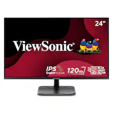 24" ViewSonic IPS Super CLEAR 120Hz BLUE LIGHT FILTER