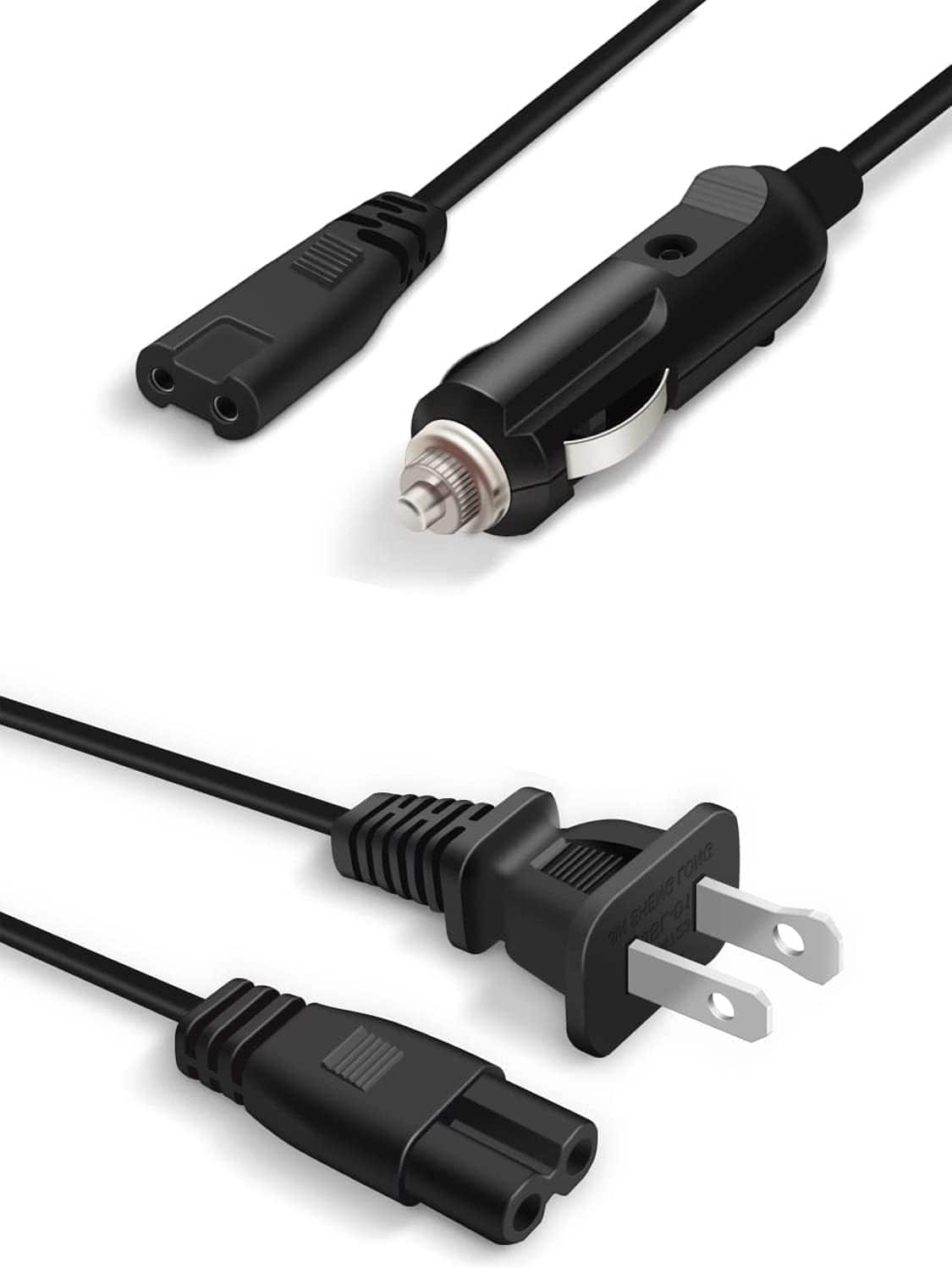 RTMB - Power Cord for Buddew ABY Electric Lunch Box, 12/24V Car & 110-230V Wall