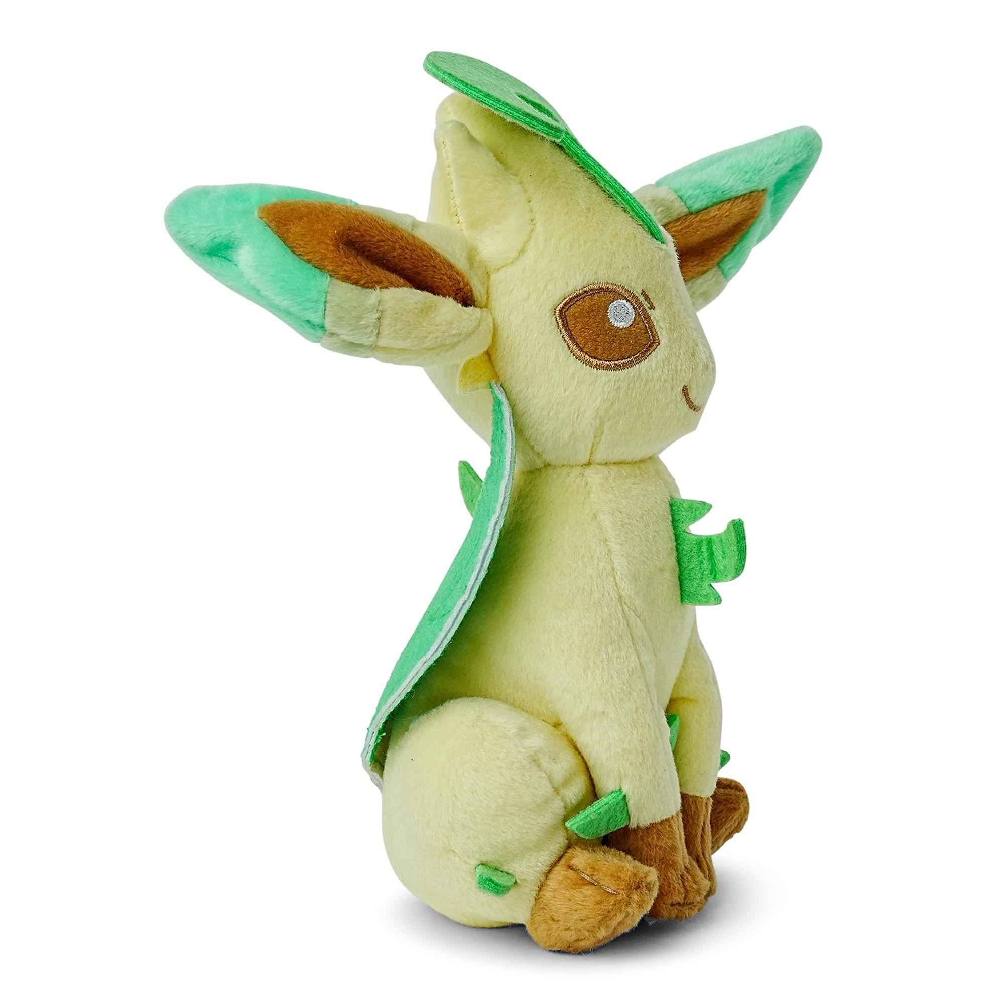 Alt View 2. Pokémon - Pokemon 8 Inch Collector Plush | Leafeon - Multi-Colored.