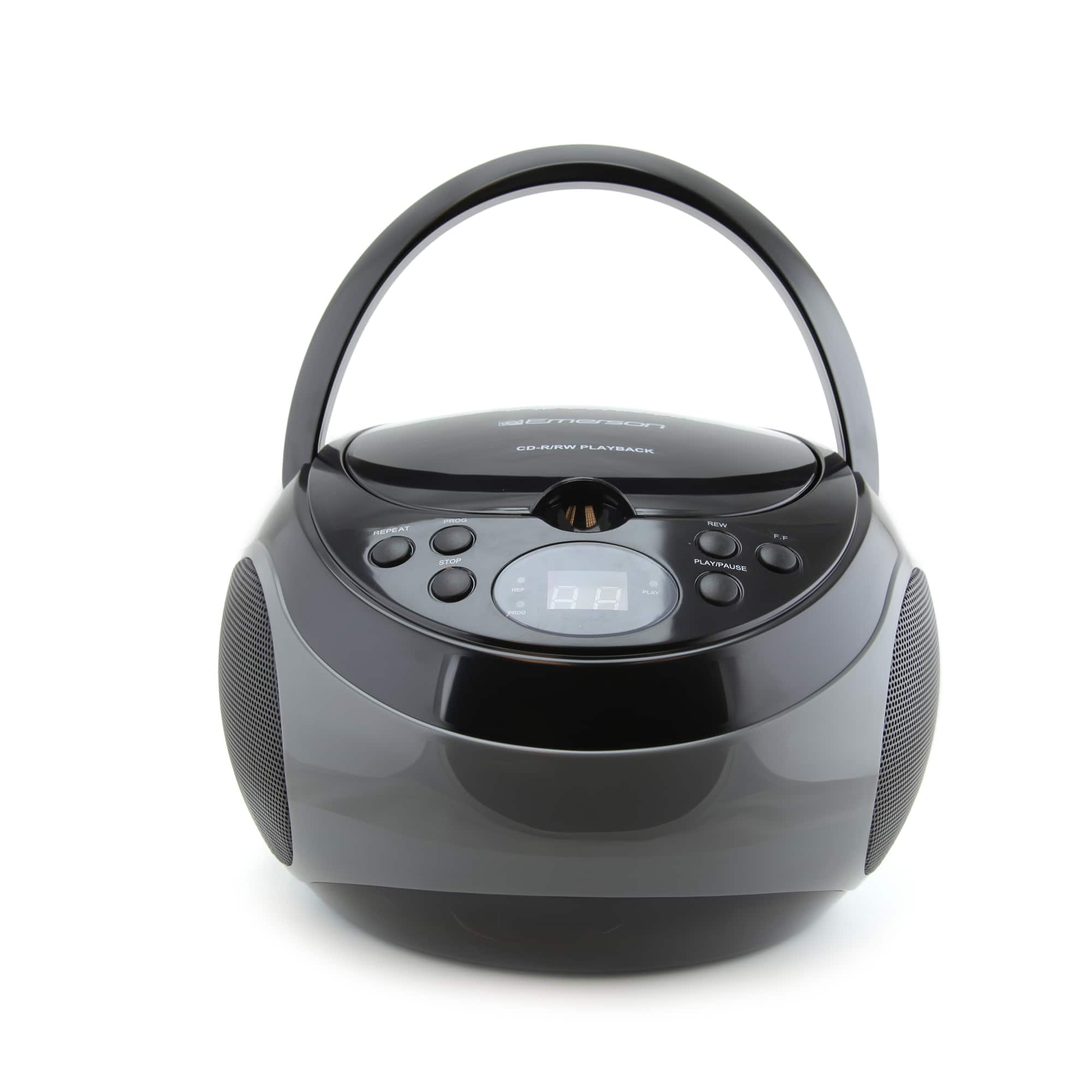 Emerson - Portable CD Player with AM/FM Radio, (EPB-3000 - Black