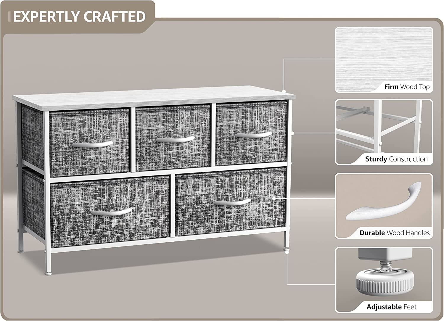 EXPERTLY CRAFTED

- Firm Wood Top
- Sturdy Construction
- Durable Wood Handles
- Adjustable Feet