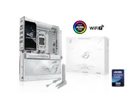 ASUS - ROG Crosshair X870E Glacial AM5 AMD X870E Extended ATX Motherboard