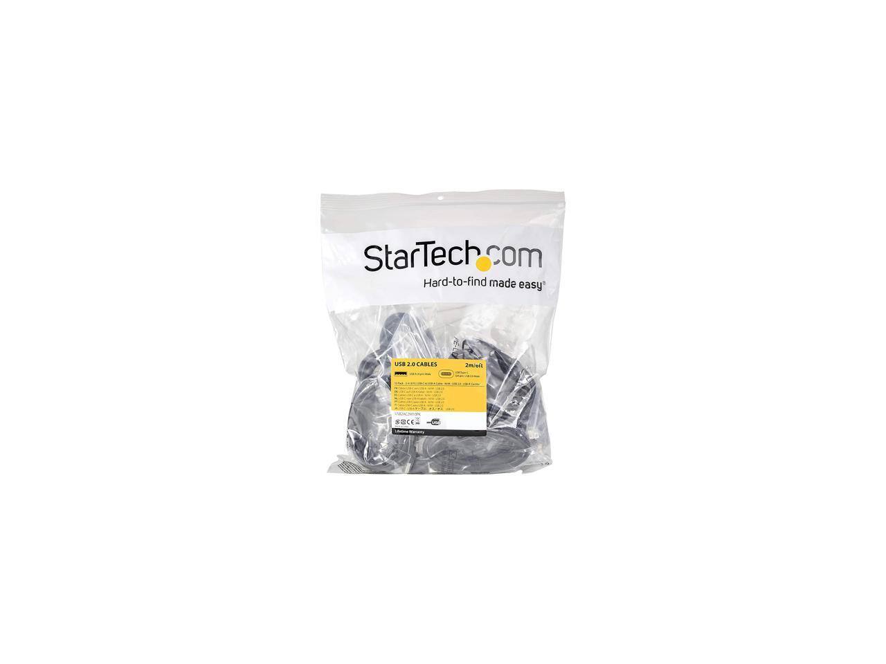 StarTech.com  
Hard-to-find made easy  
USB 2.0 CABLES