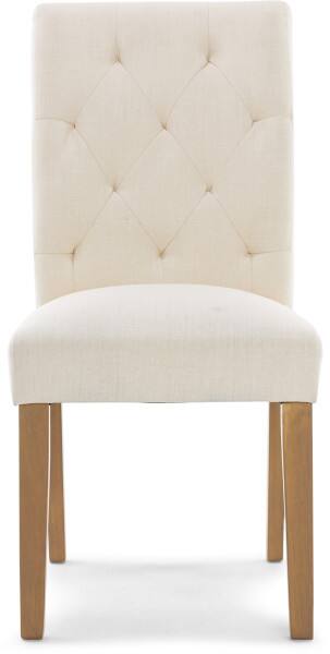 Alt View 4. Finch - Finch Westport Tufted Dining Chair, Set of 2, Cream - Cream.