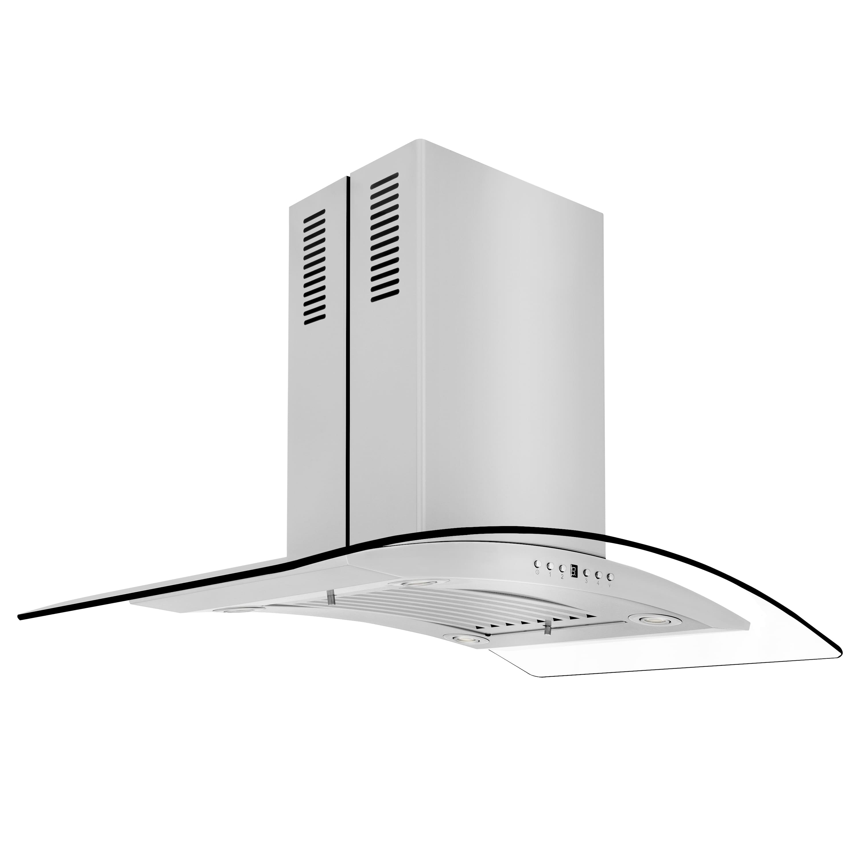 Back. ZLINE - 30" Externally Vented Range Hood - Stainless steel.